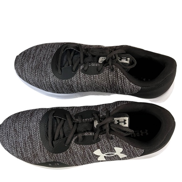 Under Armour Charged Pursuit 3 Gray Men's Tech Running Shoes Size 11.5 - Picture 3 of 10